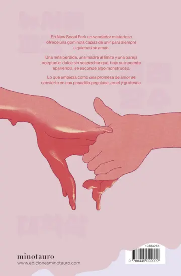 Contraportada La masacre del vendedor de gominolas del New Seoul Park