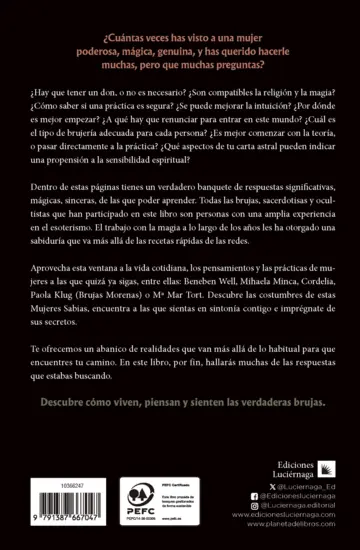 Contraportada Secretos de sabias