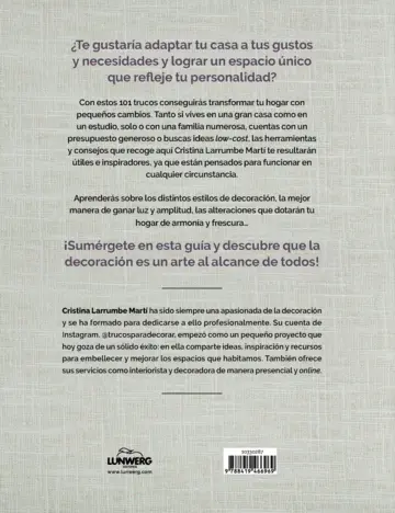 Contraportada 101 trucos para decorar