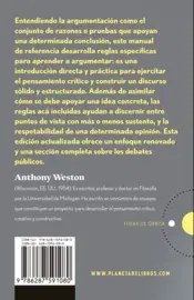 Miniatura contraportada Las claves de la argumentación
