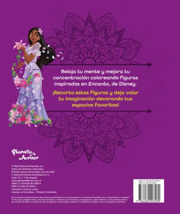 Contraportada Figuras infinitas. Encanto