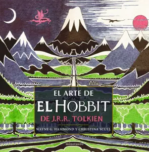 Portada El arte de El Hobbit de J.R.R. Tolkien