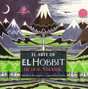 Portada El arte de El Hobbit de J.R.R. Tolkien