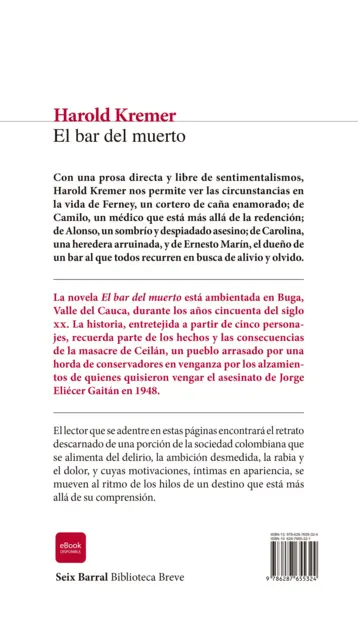 Contraportada El bar del muerto