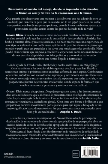 Contraportada Doppelganger