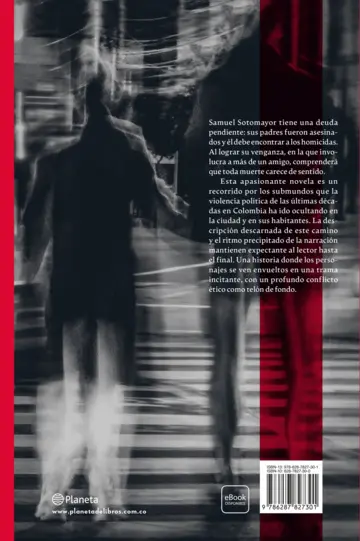 Contraportada Cobro de sangre