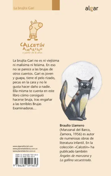 Contraportada La brujita Gari