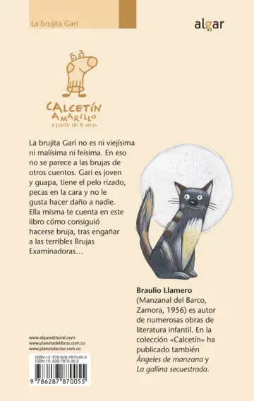 Contraportada La brujita Gari