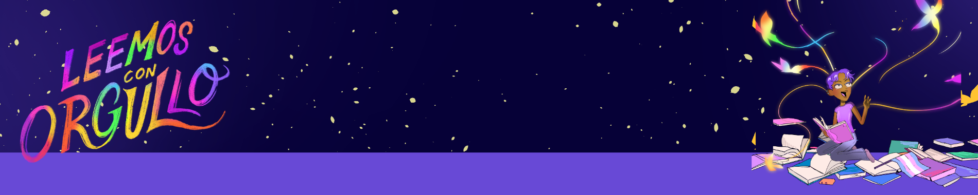 Imagen de fondo Leemos con orgullo